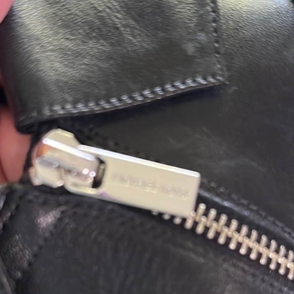 Michael‎ Kors Black Heeled Boots with Peep-Toe Design. - Picture 5 of 7